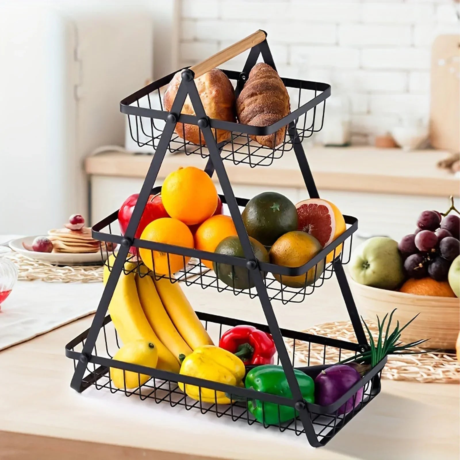 Maliben | 3-tier fruit basket