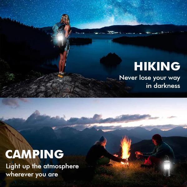 Maliben | 3-In-1 Led Solar Camping Lantern