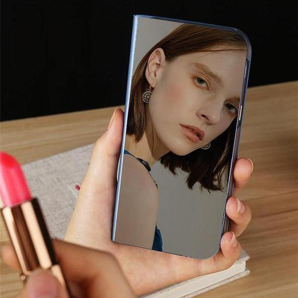 Maliben | 3 In 1 Mirror Flip Case For Samsung Phones