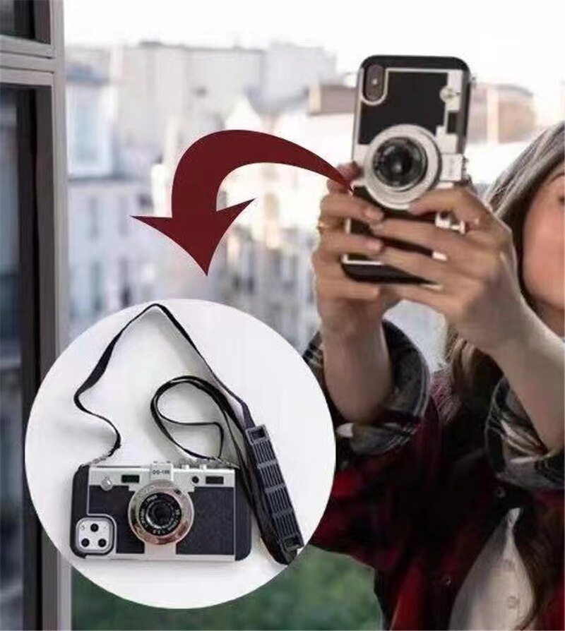 Maliben | 3d Retro Camera Phone Case