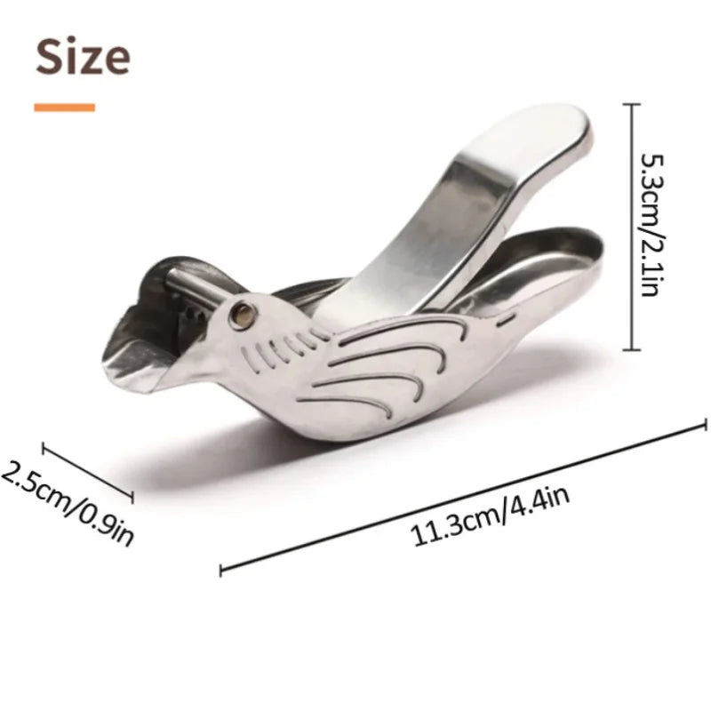 Maliben | 304 Stainless Steel Creative Bird Lemon Squeezers