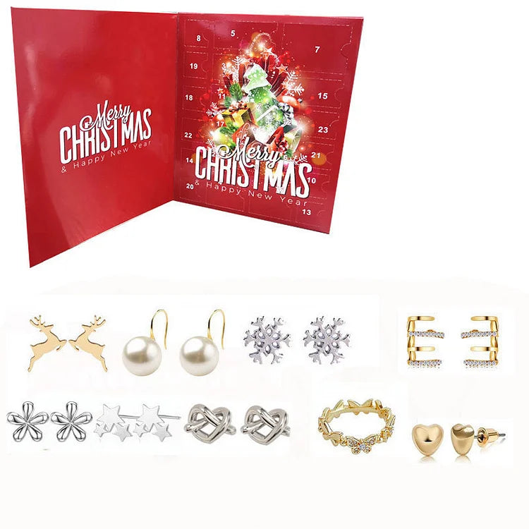 Maliben | Golden/Silver Jewelry Advent Calendar - Livia