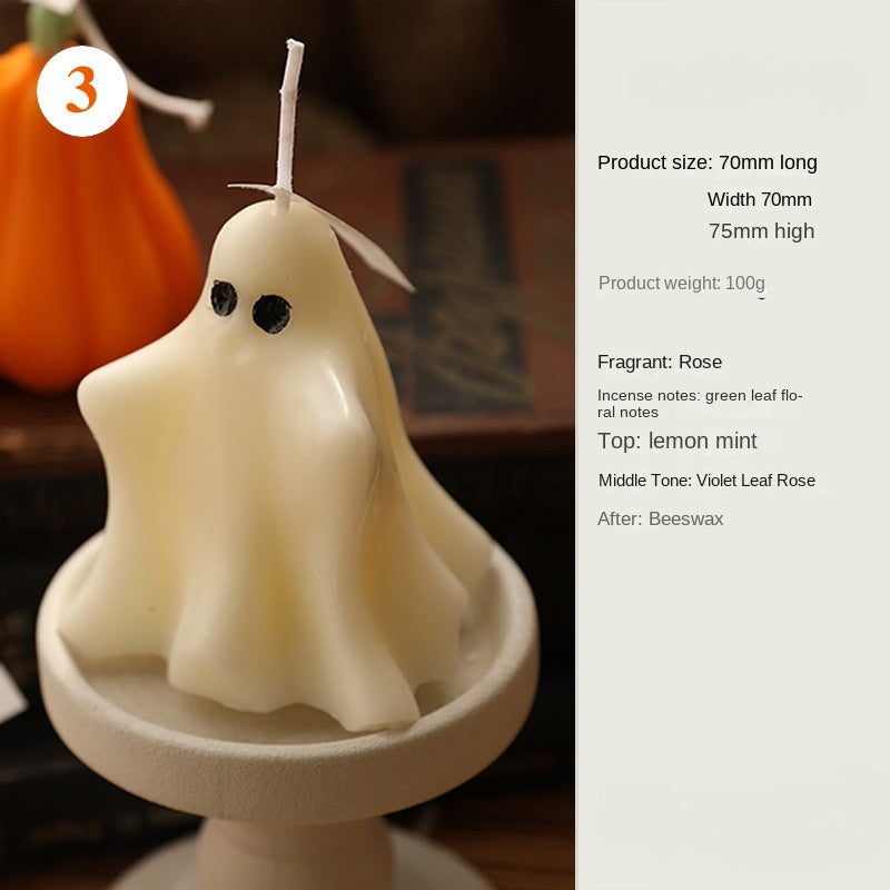 Maliben | Spooky Ghost Candle Set