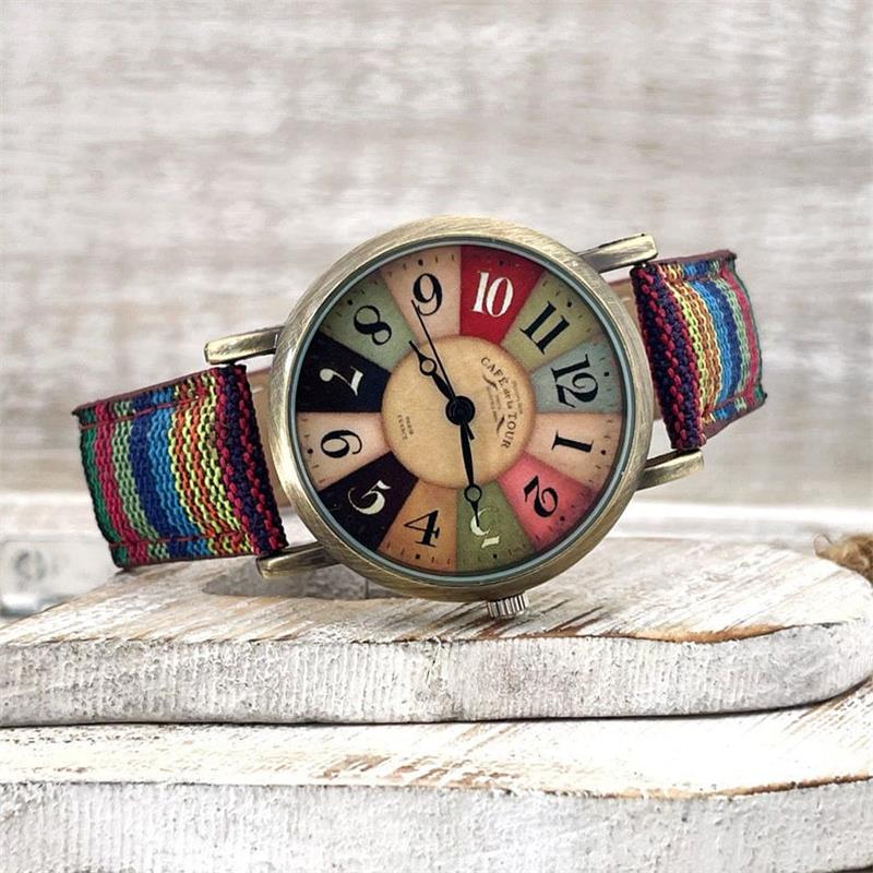Maliben | With Multicolored Rainbow Pattern