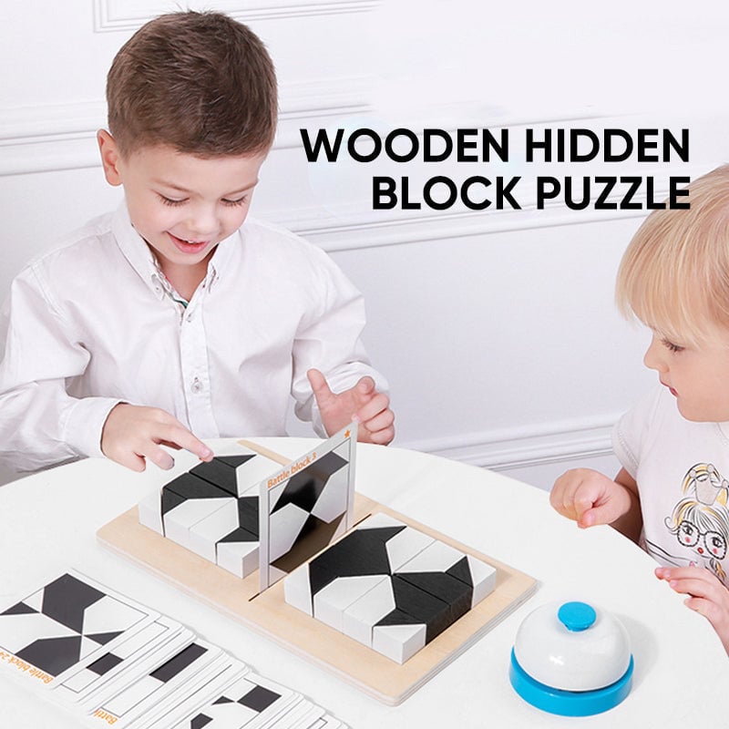 Maliben | Wooden Hidden Block Puzzle