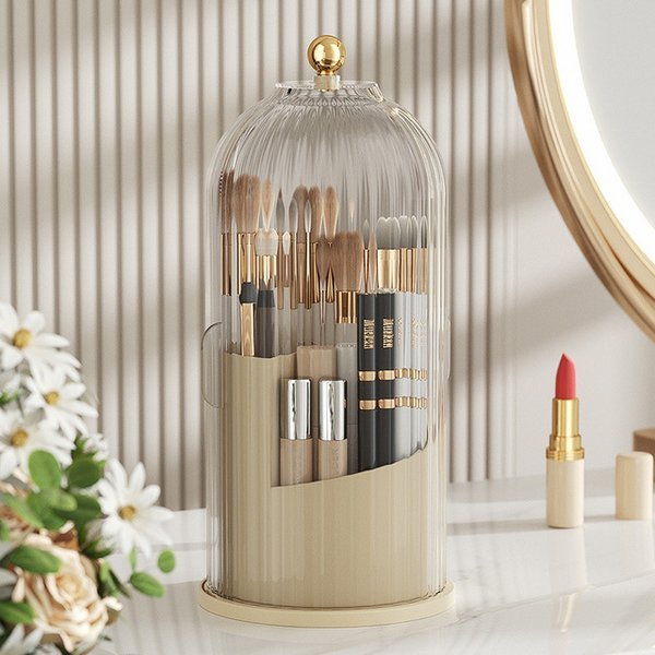 Maliben | Spinglam - 360° Organizer - Rotating - Practical - Stylish - For Your Makeup Brushes