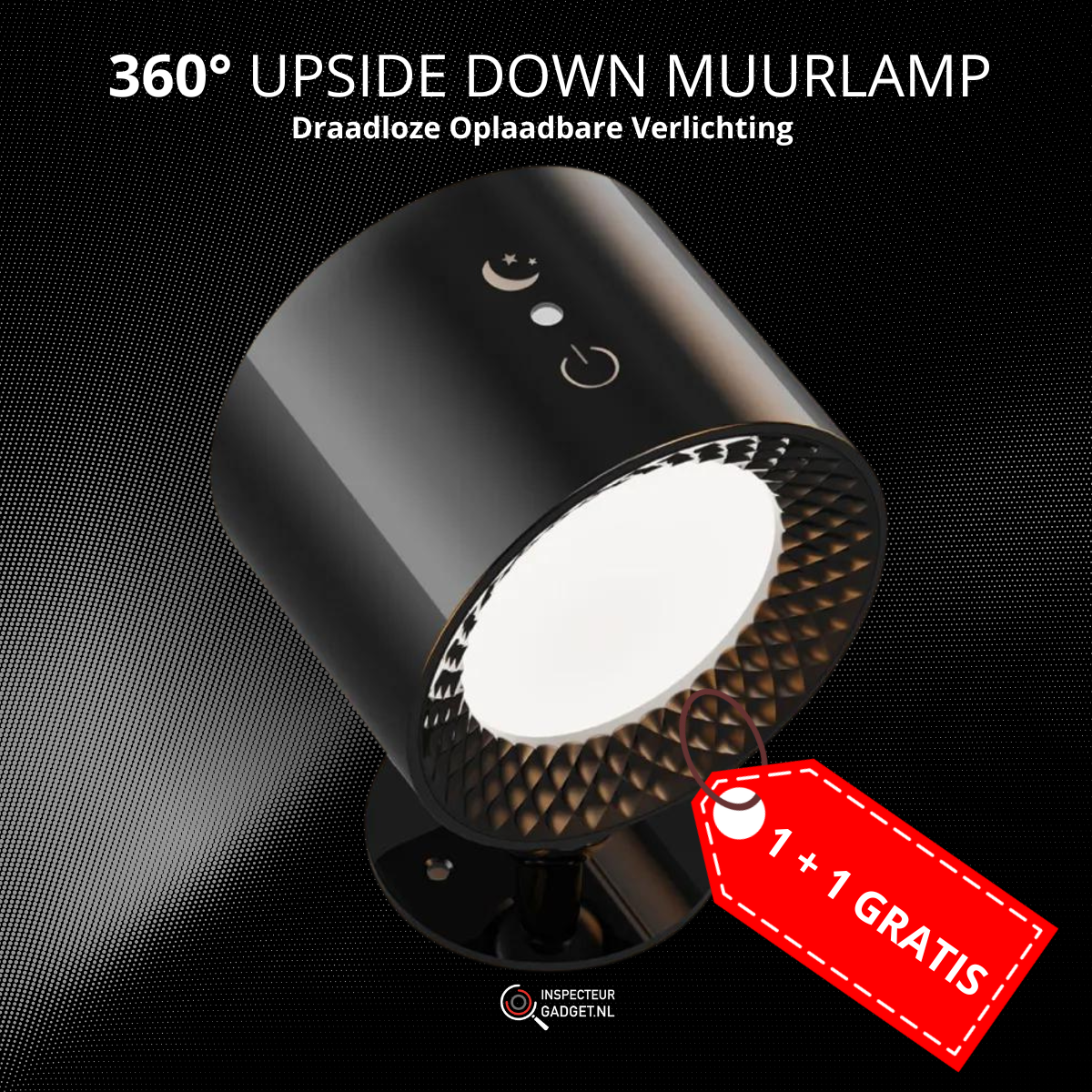 Maliben | 360° Updown Wall Lamp - Wireless Rechargeable Wall Lamp