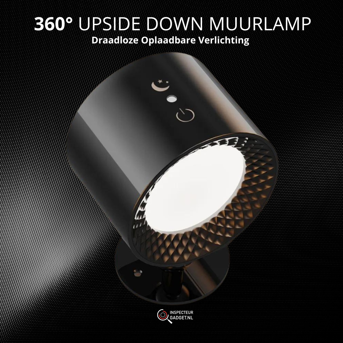 Maliben | 360° Upside Down Wall Lamp - Wireless Rechargeable Wall Lamp