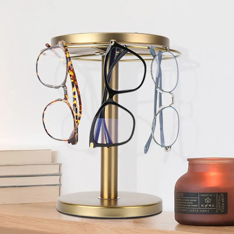 Maliben | 360° Redatable Glasses Stand – Stylish Organizer For Glasses & Accessories