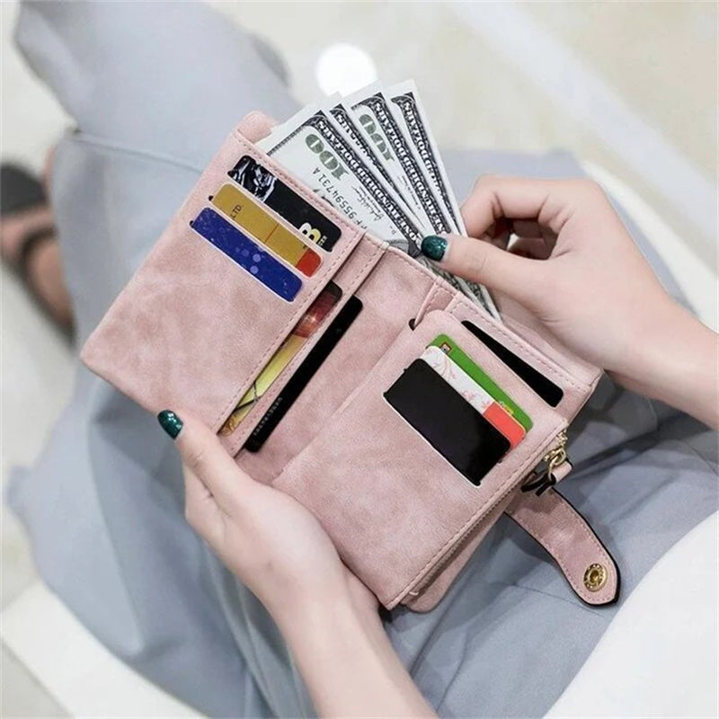 Maliben | Women's Small Trifold Leather Wallet