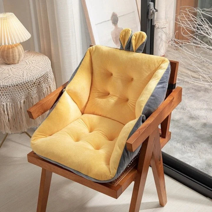 Maliben | Ortholuxe Seat Cushion | Orthopedic Pressure Relief | Ergonomic Design | Soft Velvet Cover 45×45 Cm
