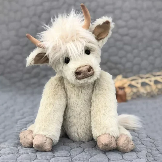 Maliben | Scottish Handmade Highland Cattle Plush Toy
