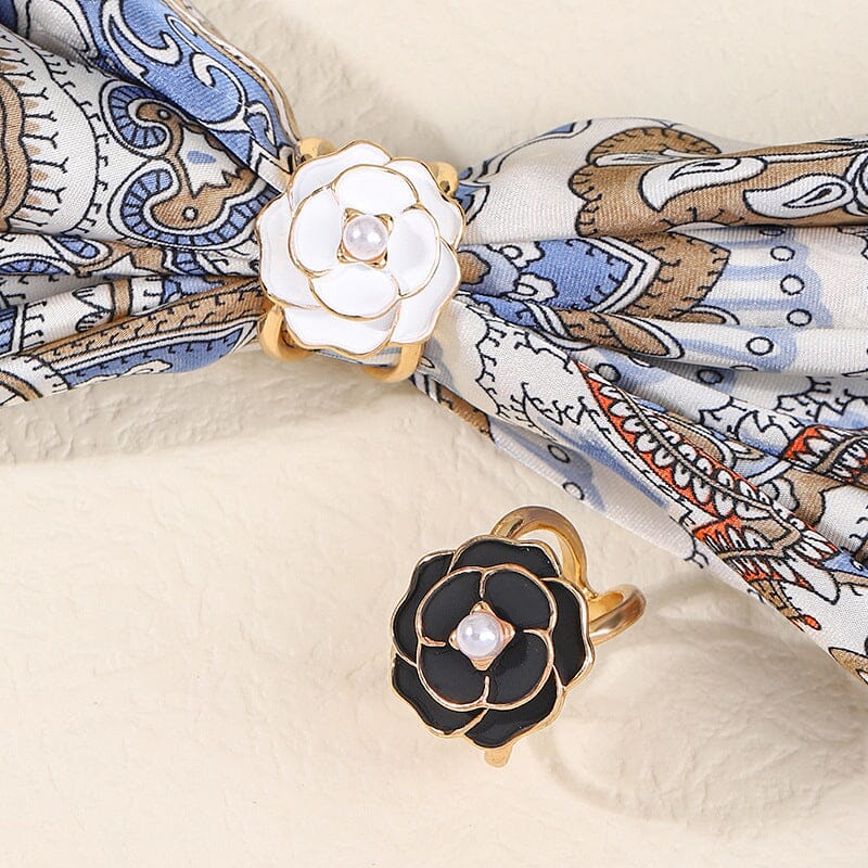 Maliben | Flowerstrong - Camellia Scarf Buckle