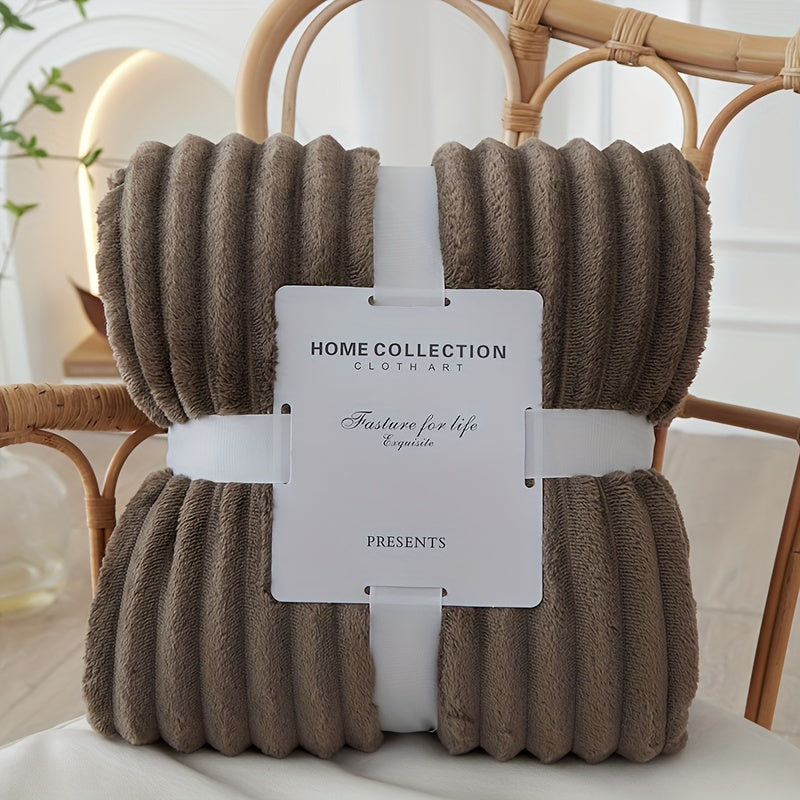 Maliben | Luxury Flannel Polyester Blanket – Ultimate Comfort & Warmth