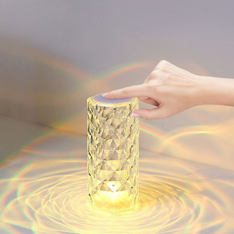 Bedroom Rose Atmosphere Decorative Table Lamp Advanced Sense Gift Nightlight