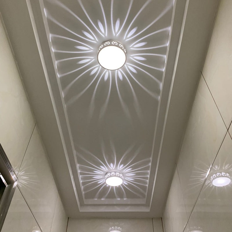 Creative Away Light Simple Modern Corridor Light Recessed Spotlight Downlight Led Entrance Light Entrance Light Hall Light