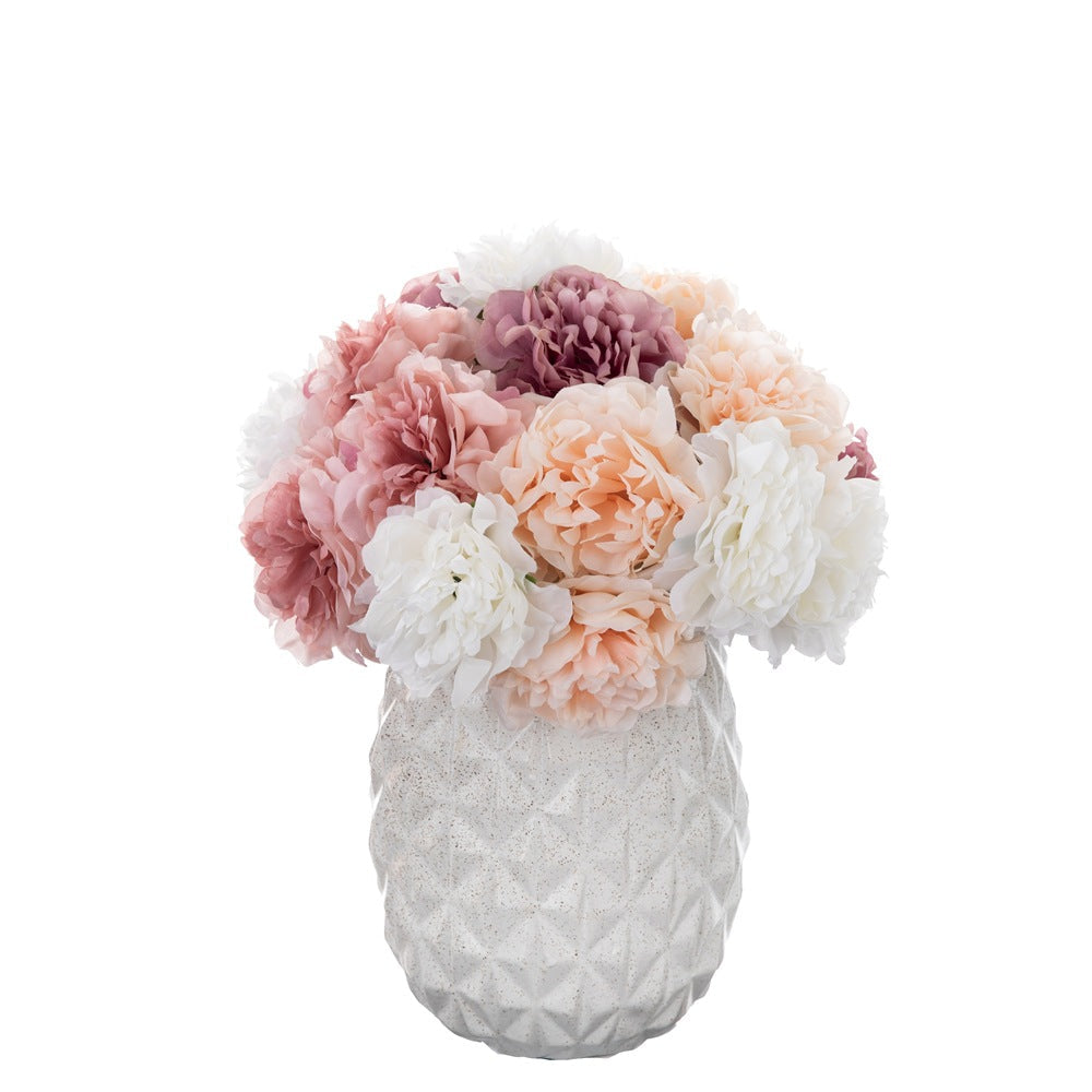 Simulation Of Peony Flower Bouquet Simulation Flower Home Decoration Crafts