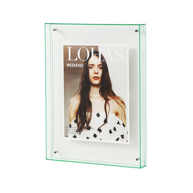 Acrylic Photo Frame Platform Light Luxury High Sense Transparent Display Frame