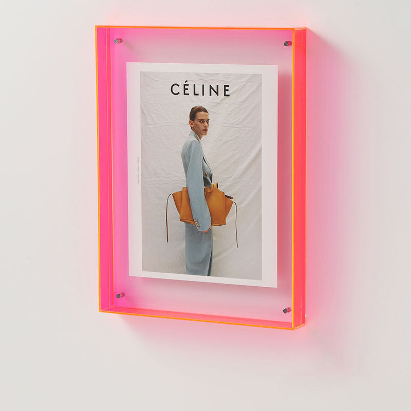Acrylic Photo Frame Platform Light Luxury High Sense Transparent Display Frame