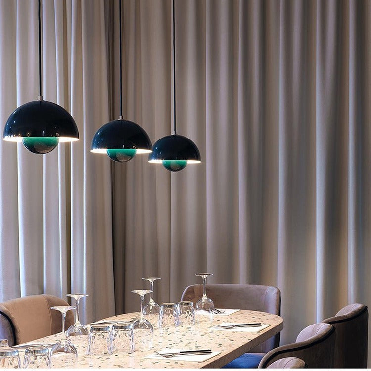 Bedroom Lamp Bedside Study Restaurant Chandelier Flower Bud Color Modern Personality Simple Hanging Lamps