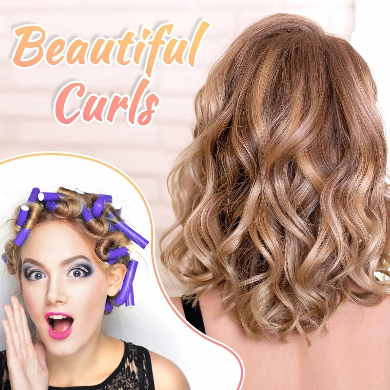 Maliben | No-Heat Curling Rods Set