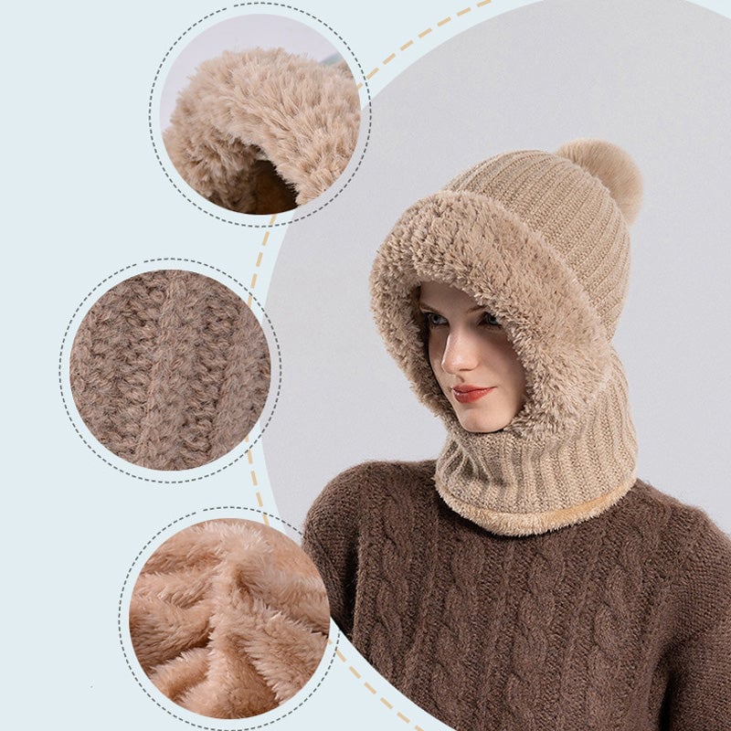Maliben | Women's Knit Beanie In Autumn And Winter