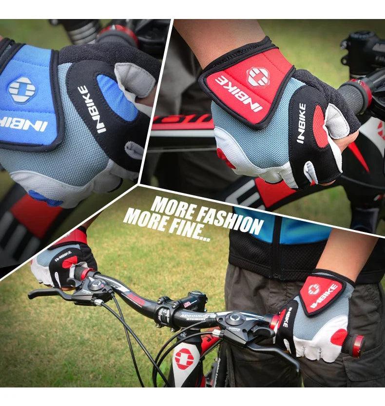 Maliben | 3d Gel Padded Cycling Gloves – Shock-Absorbing Breathable Bike Gloves For Men & Women