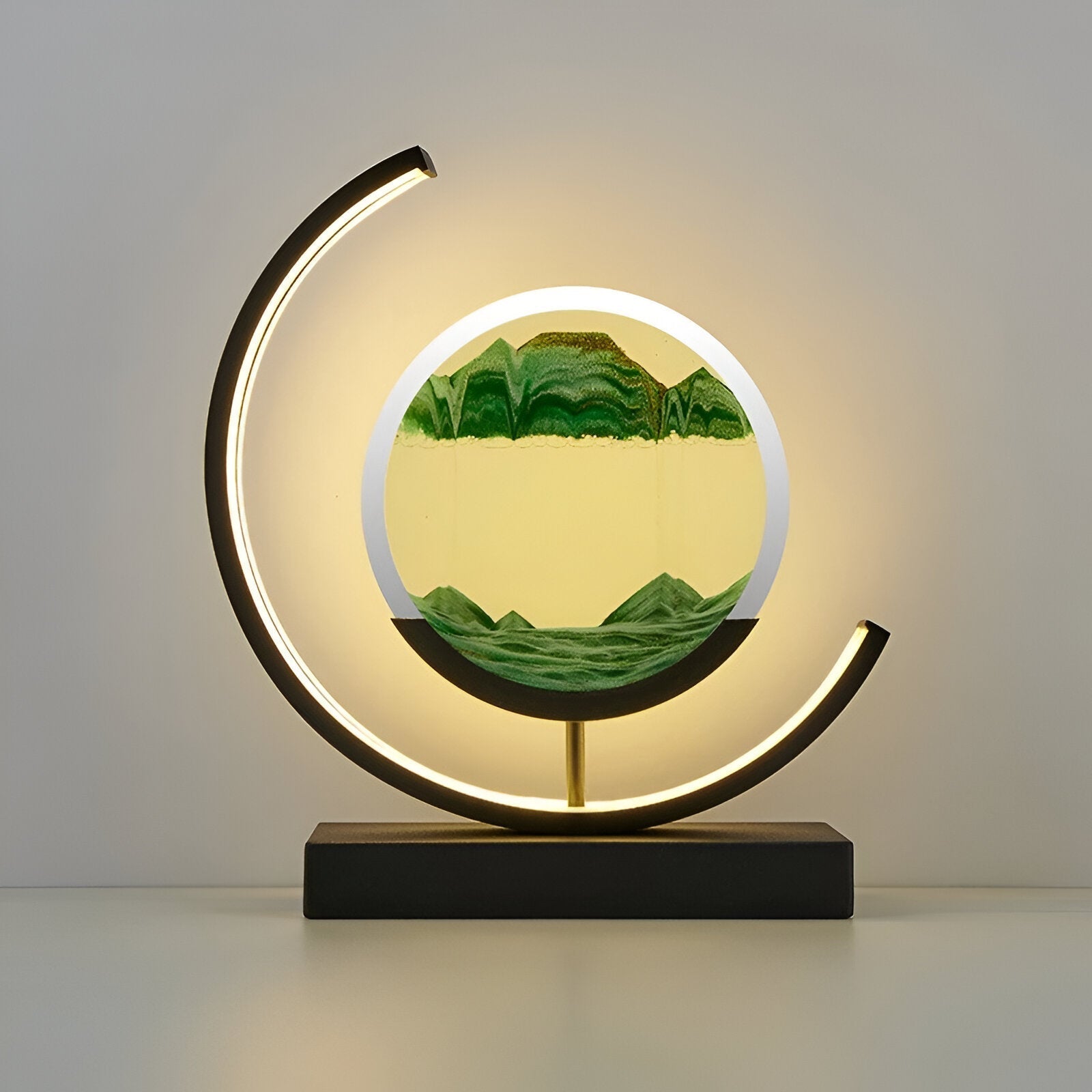 Maliben | Sand Glow Sand Lamp With Dimmable Remote Control