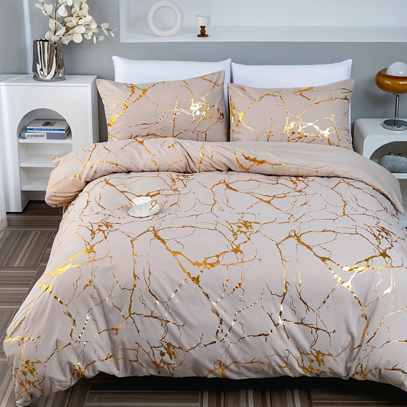 Maliben | Luxury Silk Soft Duvet Cover Set – Elegant & Comfortable