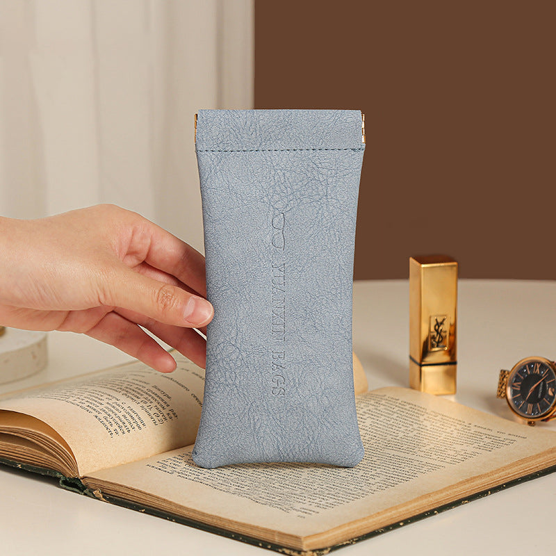 Maliben | Leather Storage Bag With Buckle
