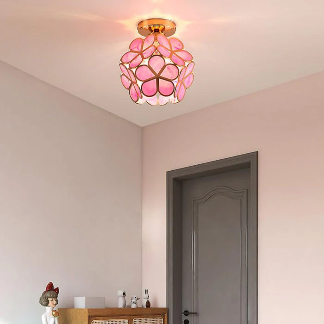 Maliben | Luxury Glass Flower Ceiling Lamp