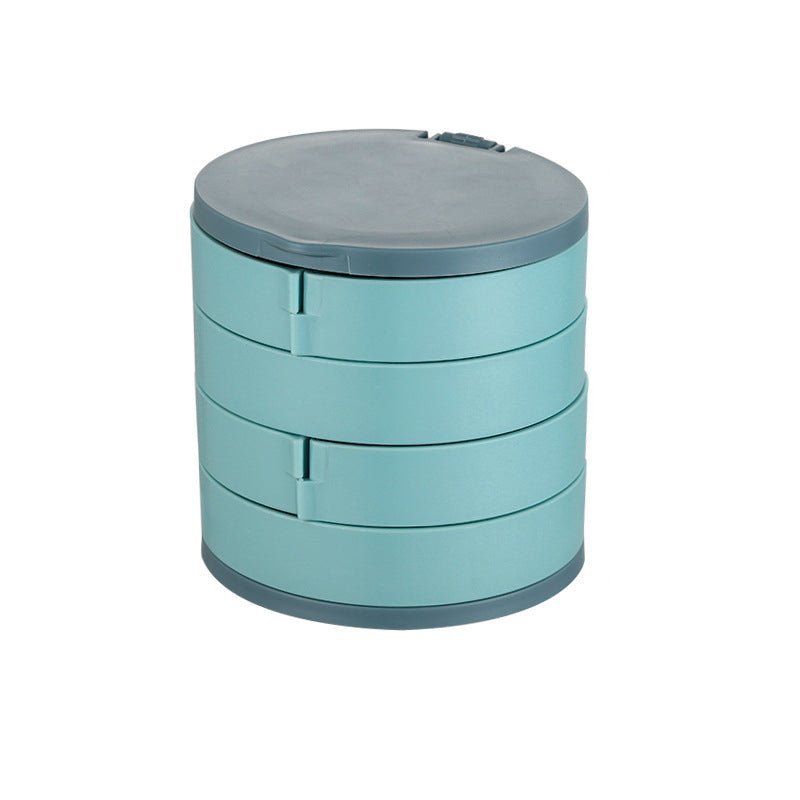 Maliben | Jewelry Box - 360° Rotating Storage Box For Jewelry, Maximum Protection And Organization