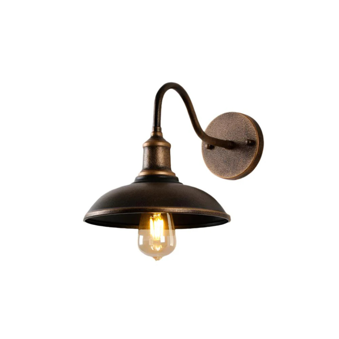 Maliben | Antique Brass Ip65 Waterproof Outdoor Wall Lamp