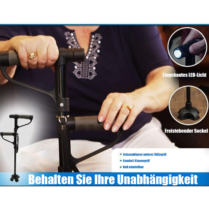 Maliben | Non-Slip Collapsible Walking Cane With Led Light