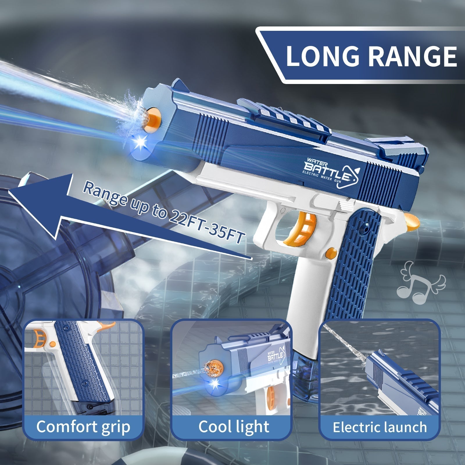 Maliben | 1911 Water Gun