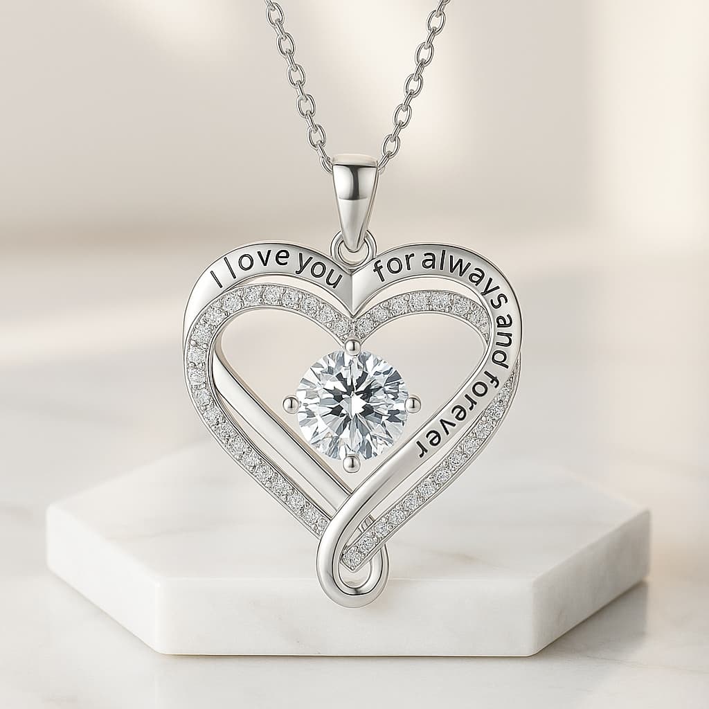 Maliben | Foreverlove | For My Wife I Will Always Love You Necklace Gift