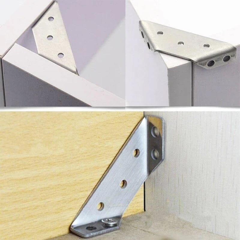 Maliben | Universal Corner Connector For Furniture Made Of Stainless Steel