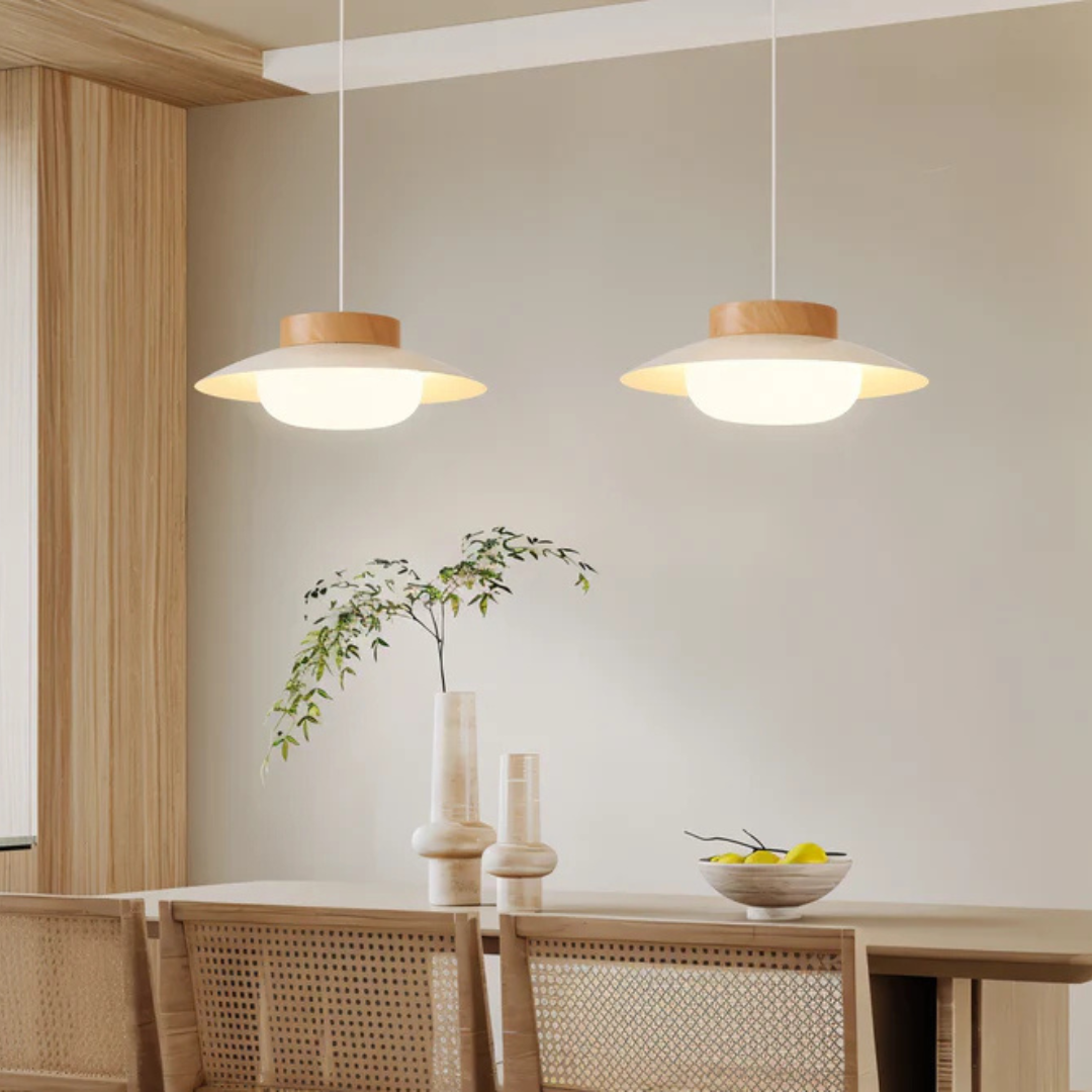 Maliben | ScandInavian Design Pendant Lamp For The Dining Table in Cream