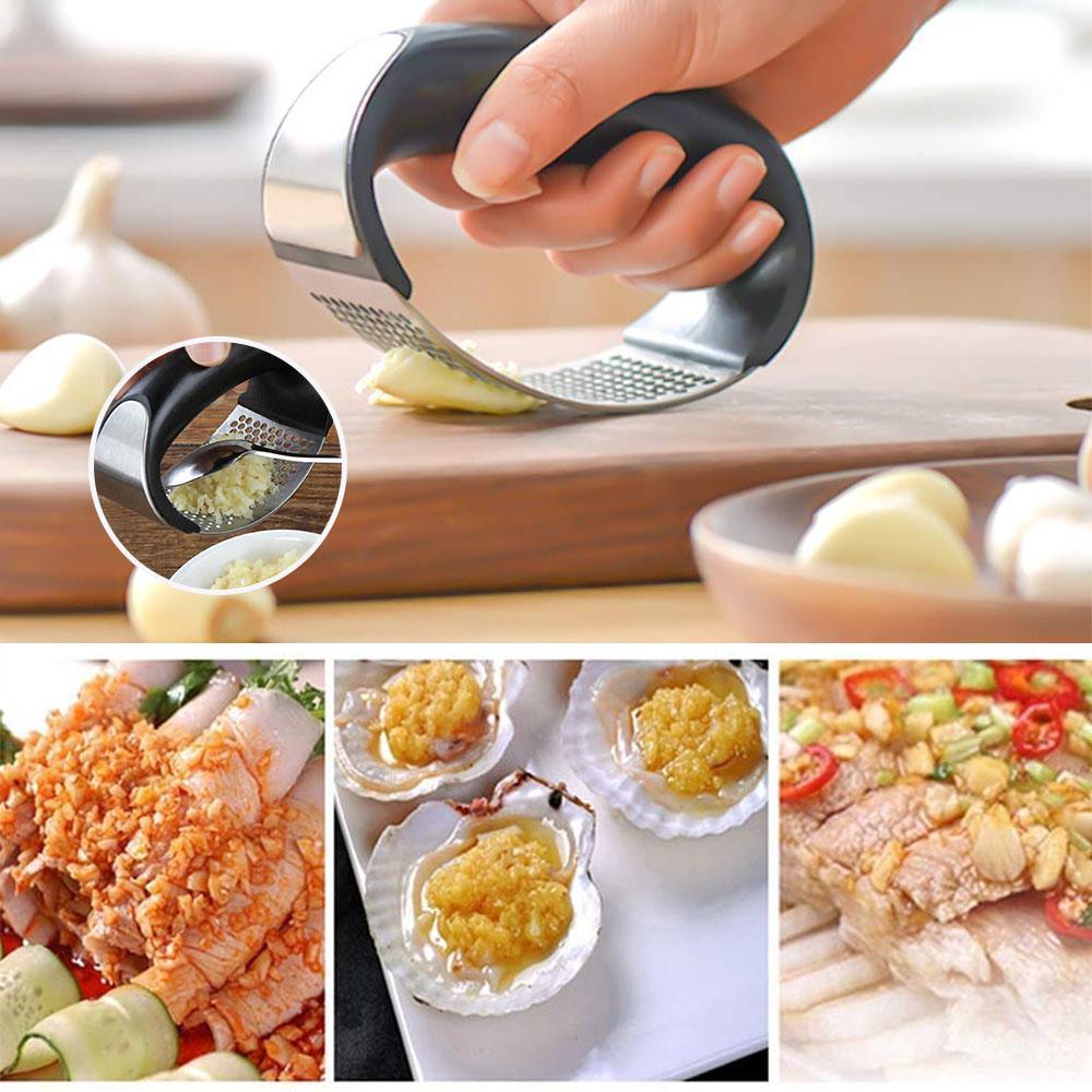 Maliben | Premium Stainless Steel Garlic Press