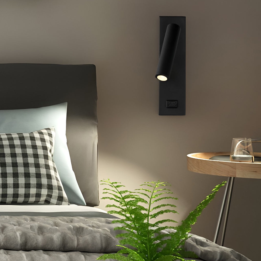 Maliben | Artilicht Luxury Wall Lamp With Adjustable Led And Usb Charging Port