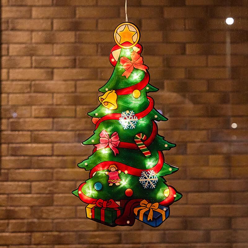 Maliben | Christmas Light Suction Cup Window Decoration Outdoor Holiday Ambient String Lights
