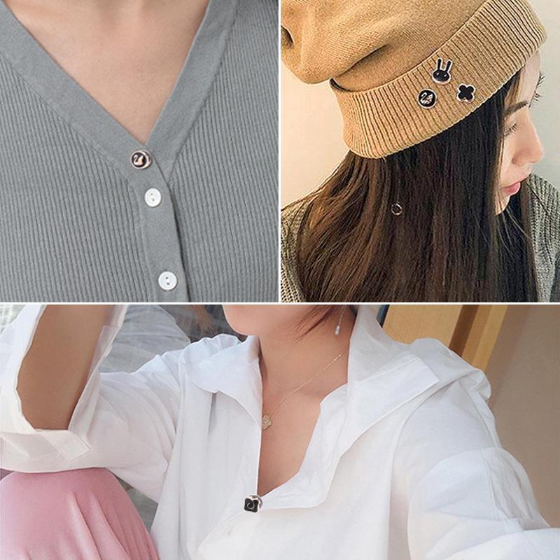 Maliben | Snapcover – Discreet Button Closure Without Sewing (Set Of 10)