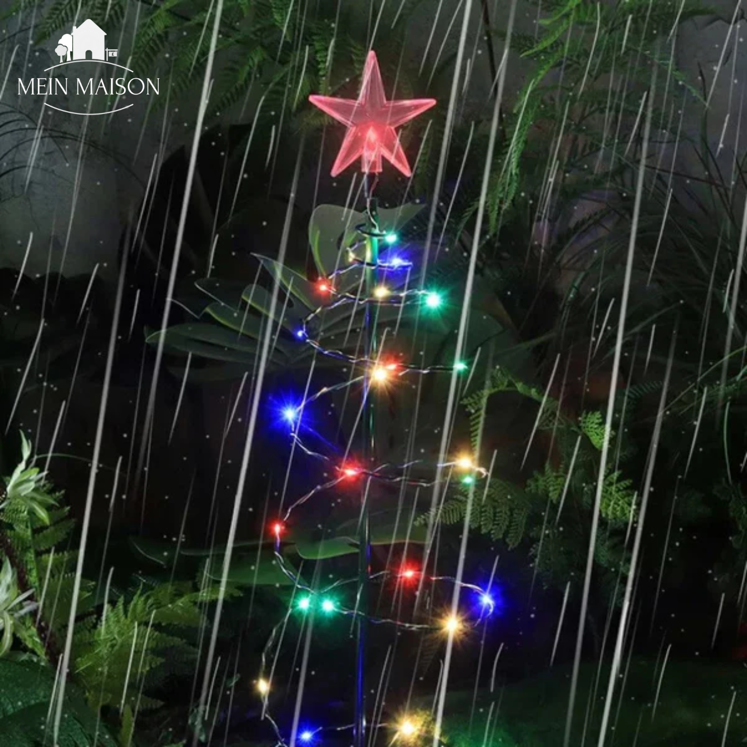 Maliben | SolarTree – The Charming Led Christmas tree Powered By Solar Energy