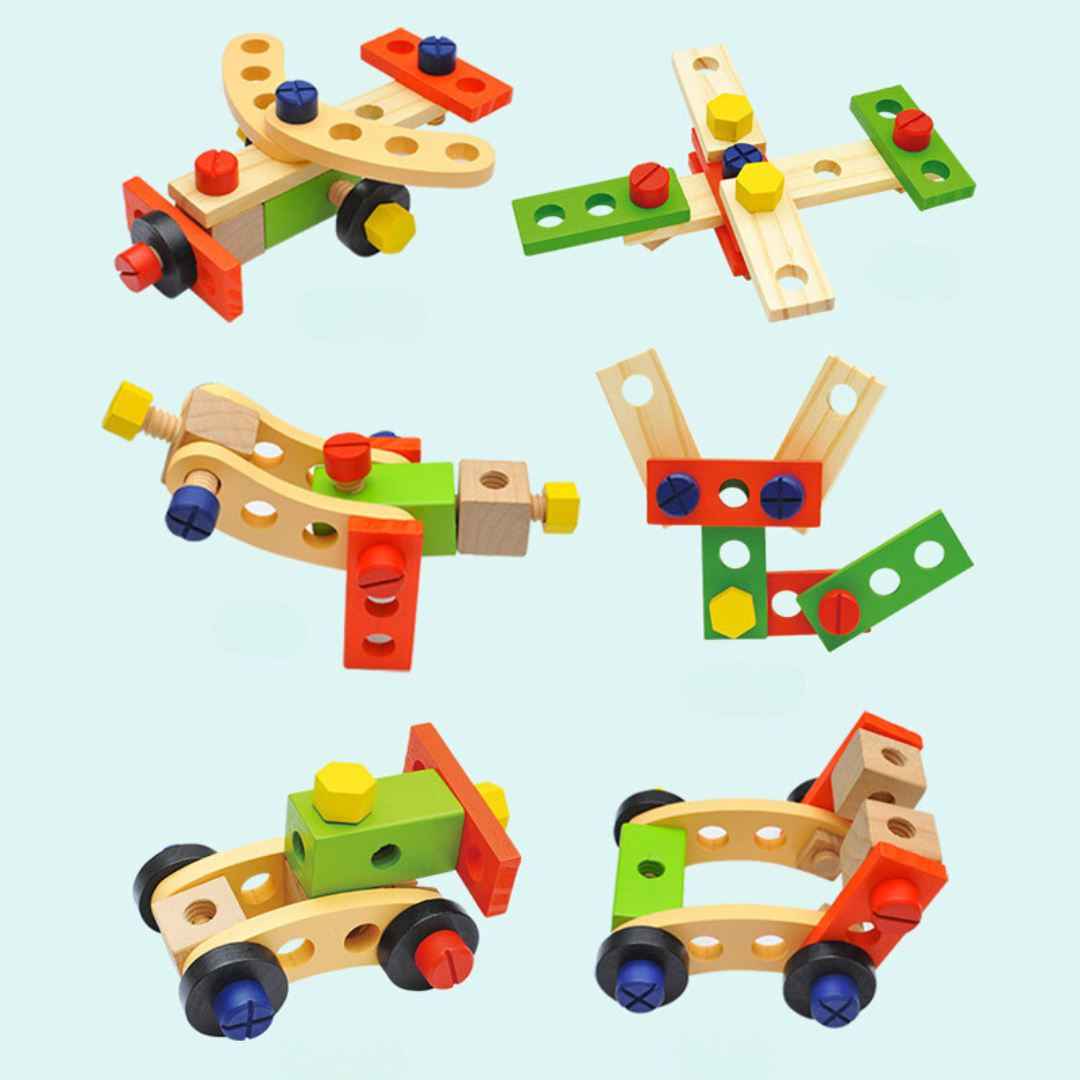 Maliben | Woodybox - Montessori Wooden Toolbox