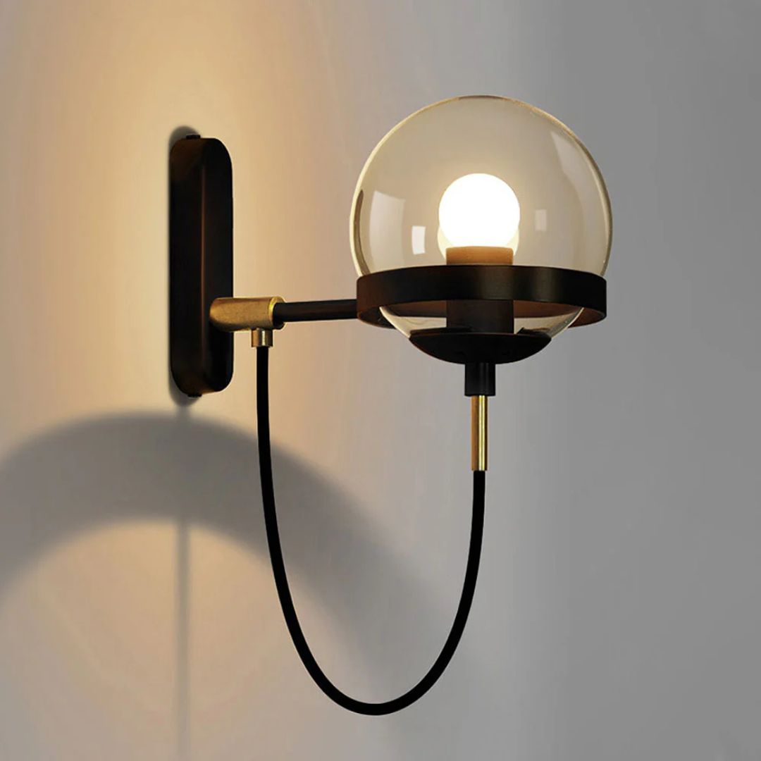 Maliben | Stylish Glass Wall Lamp