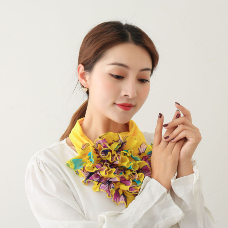Maliben | Fashion Lace Scarf Flower Collar