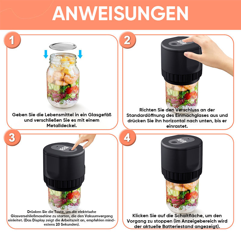 Maliben | Electric Vacuum Sealer For Canning Jars