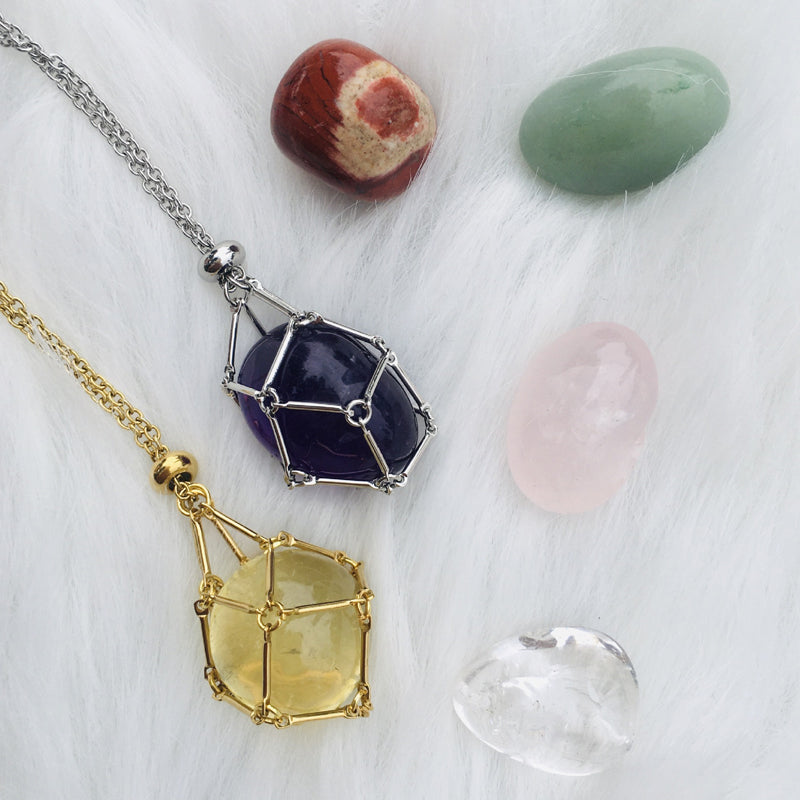 Maliben | Shiny Crystal Stone Necklace