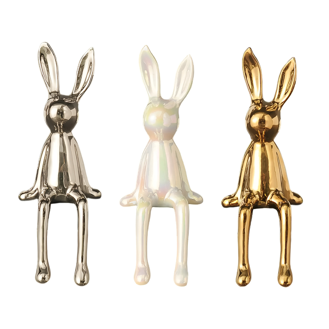 Maliben | Shiny Ceramic Rabbit Figurine