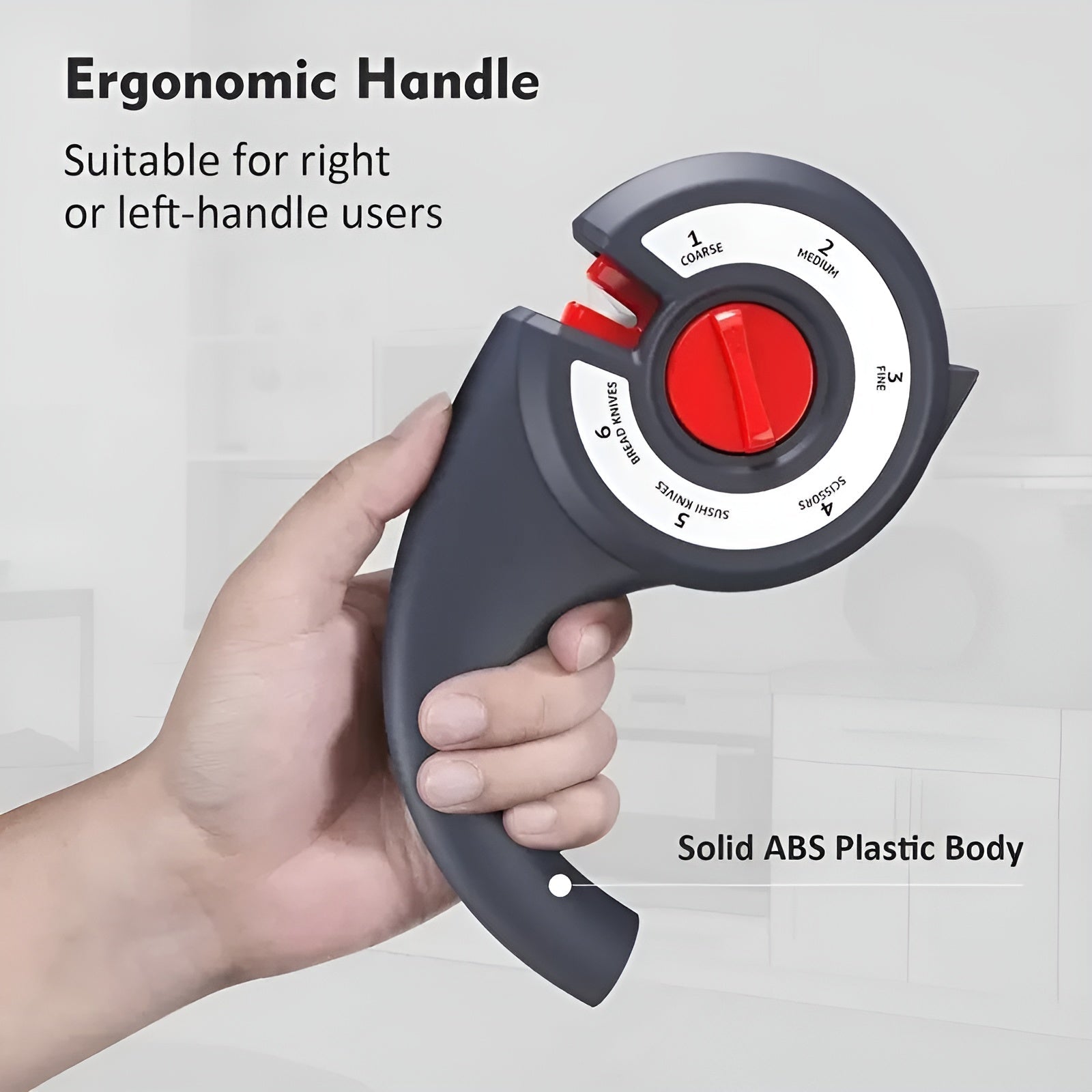 Maliben | 6-In-1 Multi Tool Anti-Slip Knife Sharpener